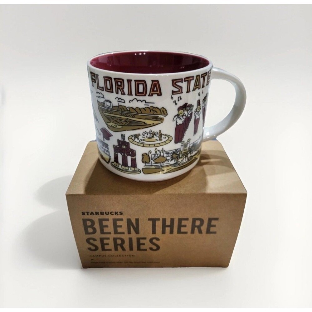 FSU Starbucks Been There Mug Campus Collection Florida State University Go Noles - Picture 3 of 7